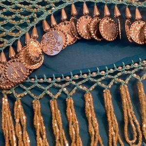 Belly dancing skirt